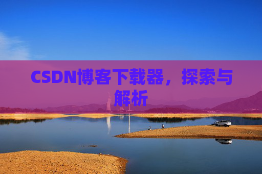 CSDN博客下载器，探索与解析